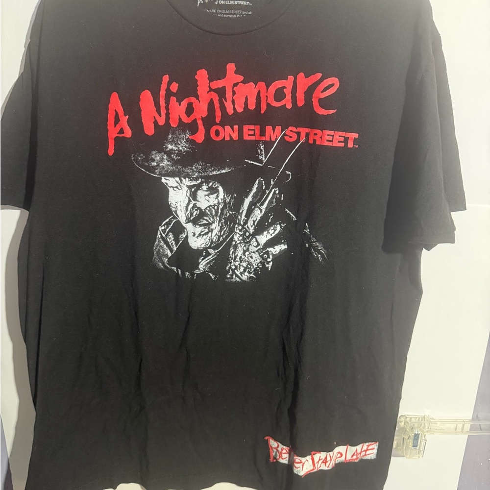 A Nightmare on Elm Street Black Graphic Tee